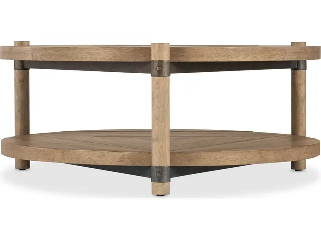 Vineyard Row Round Cocktail Table - Alternative View