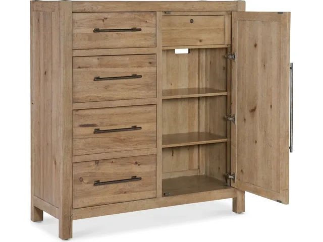 Vineyard Row Four-Drawer Door Chest