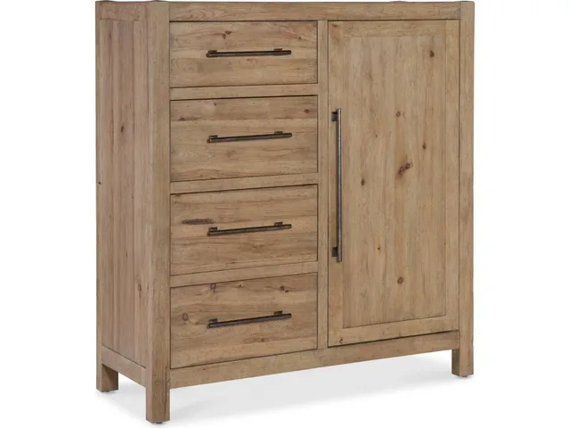 Vineyard Row Four-Drawer Door Chest