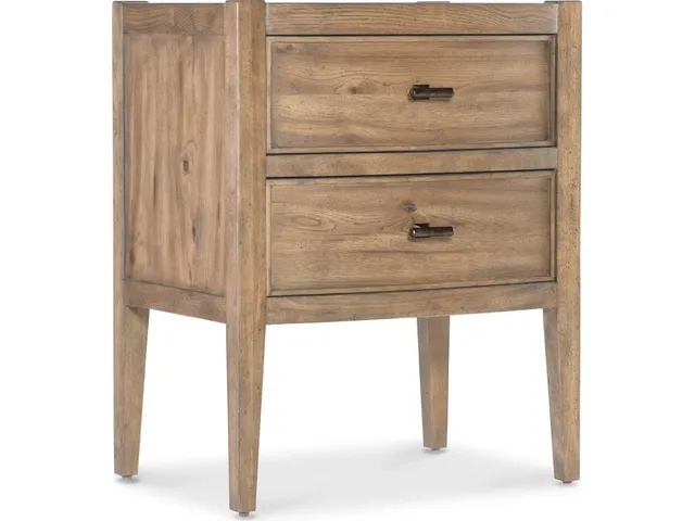 Vineyard Row Two Drawer Nightstand