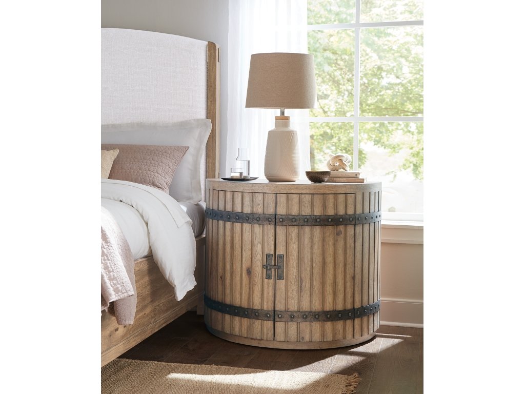 Vineyard Row Demilune Nightstand - image 4