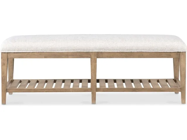 Vineyard Row Bed Bench - Alternative View