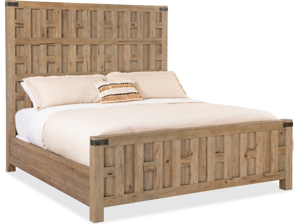 Vineyard Row King Panel Bed - main image
