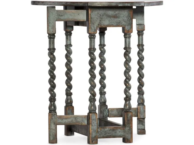 La Grange Prause Gate Leg Round Table - Alternative View