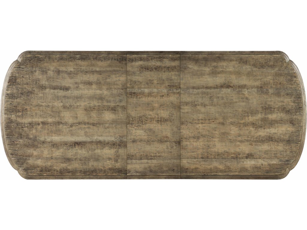 La Grange Le Vieux 86in Double Pedestal Table w/2-18in Leaves - image 2