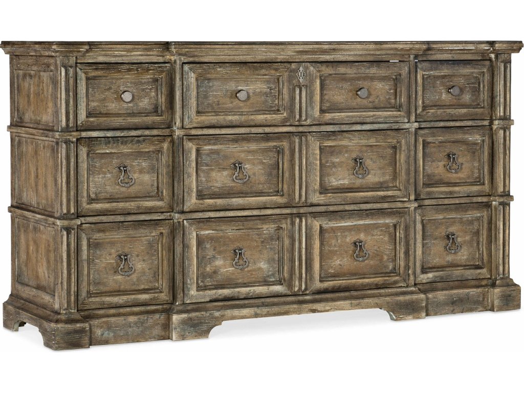 La Grange Rolling Hill Nine-Drawer Dresser - main image