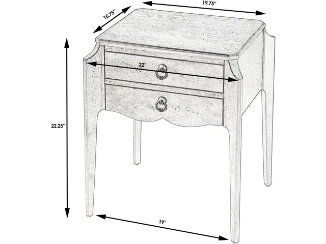 Wilshire Side Table - Alternative View