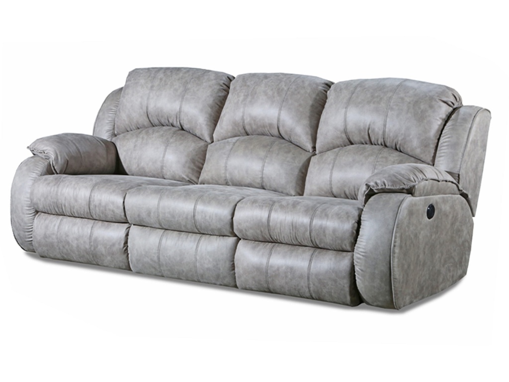 Double Reclining Power Headrest Loveseat - image 5