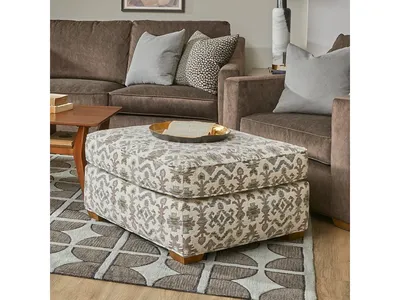 Milo Fabric Cocktail Ottoman - Alternative View