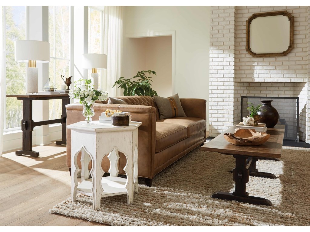 Americana Trestle Console Table - image 3