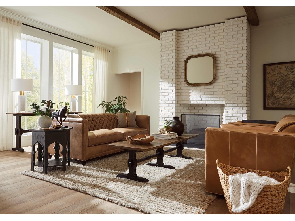 Americana Trestle Console Table - image 4