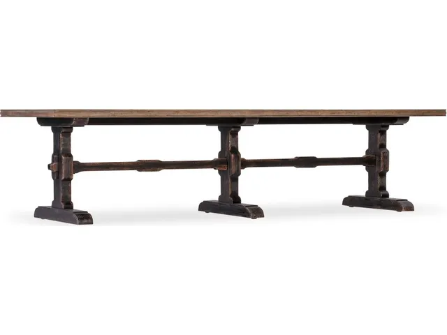 Americana Trestle Rectangle Cocktail Table