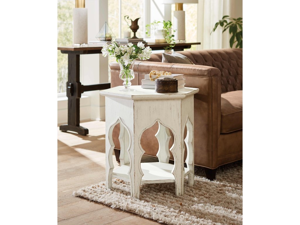 Americana Hexagon End Table - image 4