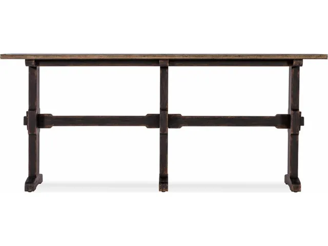 Americana Trestle Console Table - Alternative View