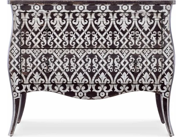 Americana Two-Drawer Bombay Accent Chest