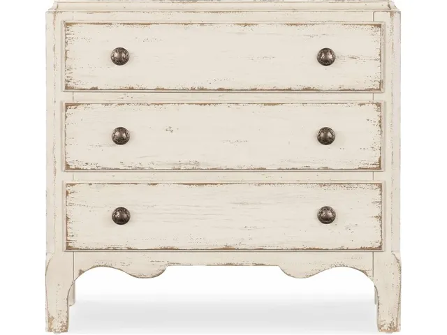Americana Three-Drawer Nightstand - Alternative View