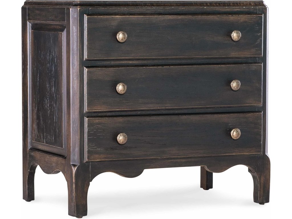 Americana Three-Drawer Nightstand - main image