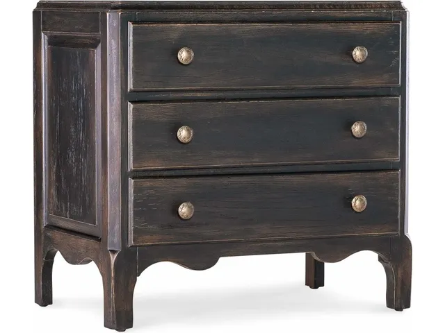 Americana Three-Drawer Nightstand