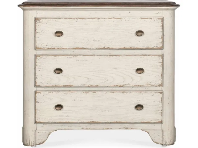 Americana Three-Drawer Nightstand - Alternative View