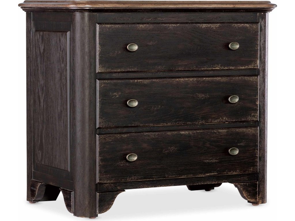 Americana Three-Drawer Nightstand - main image