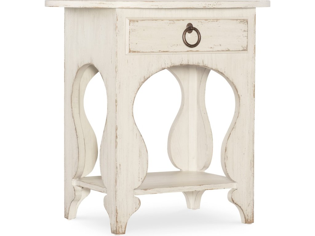 Americana One-Drawer Oval Nightstand - main image