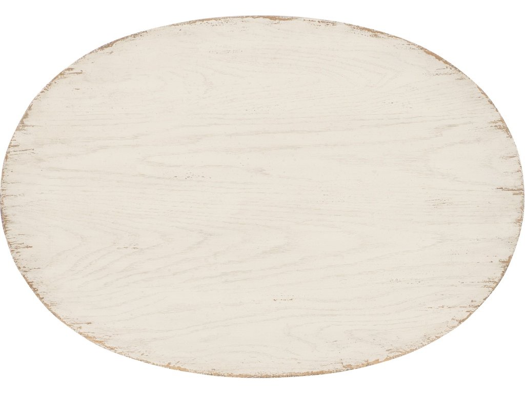 Americana One-Drawer Oval Nightstand - image 3