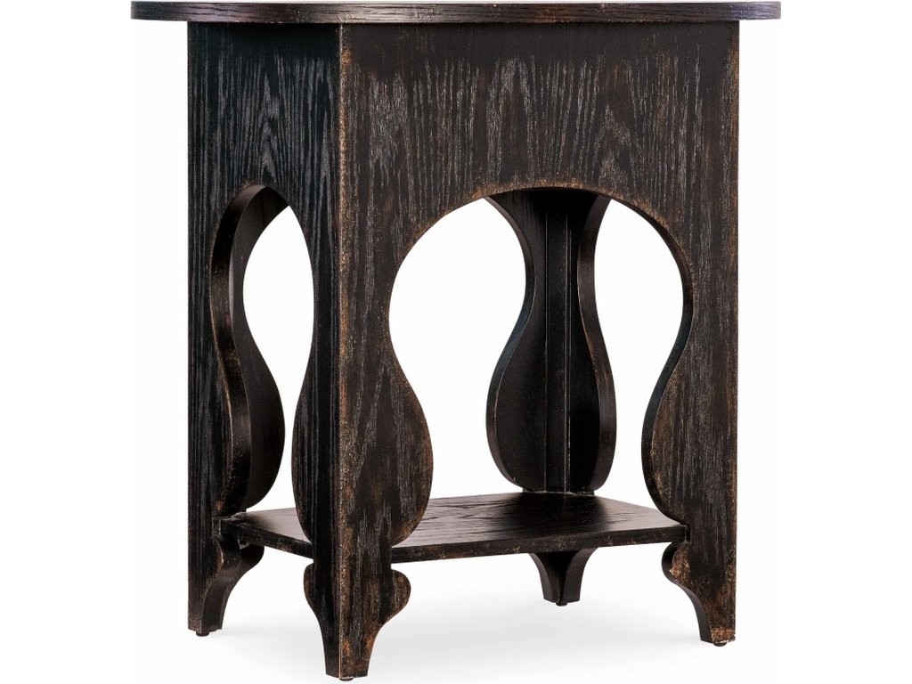 Americana One-Drawer Oval Nightstand - image 1