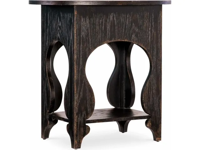 Americana One-Drawer Oval Nightstand - Alternative View