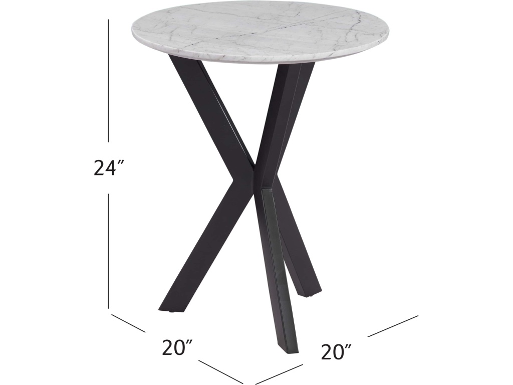 Barton Round End Table - image 3