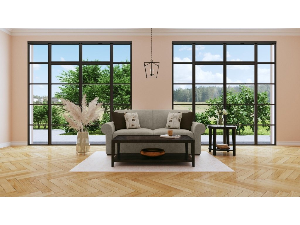 Randall Fabric Two-Cushion Sofa - image 1