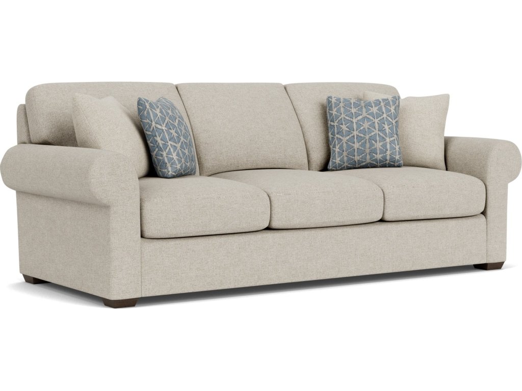 Randall Fabric Three-Cushion Sofa - main image