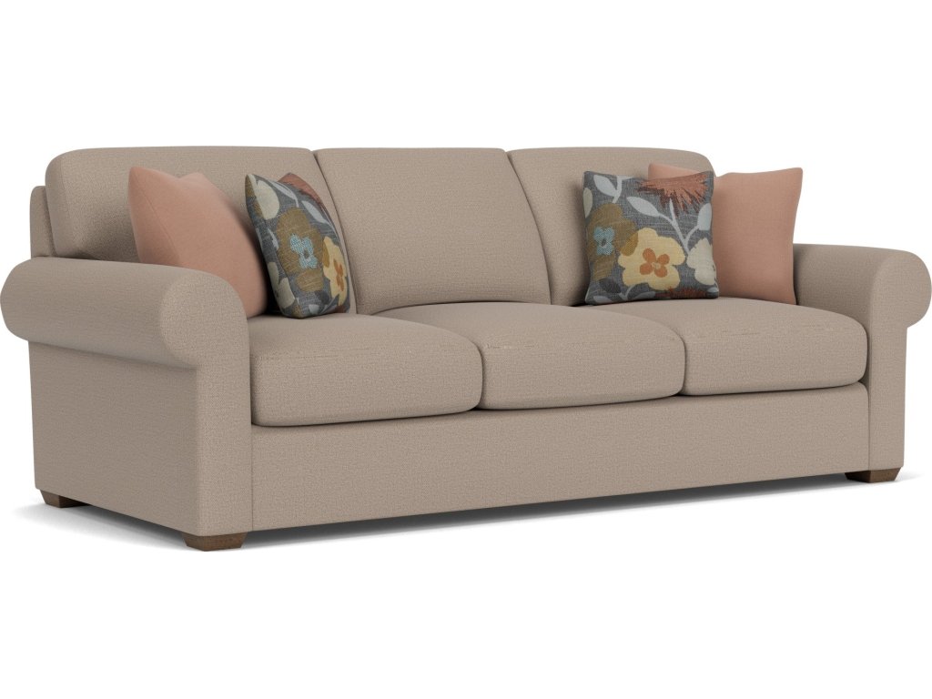 Randall Fabric Three-Cushion Sofa - image 3