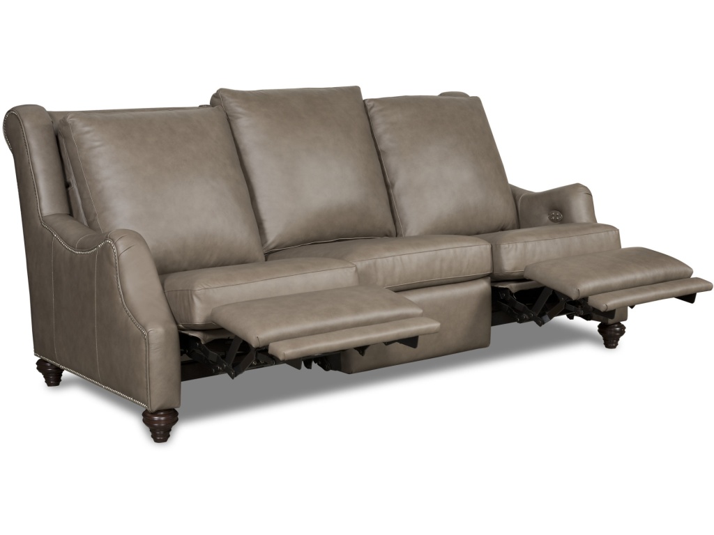 Mckinley Leather Maxwell Reclining Sofa, alternate view 2