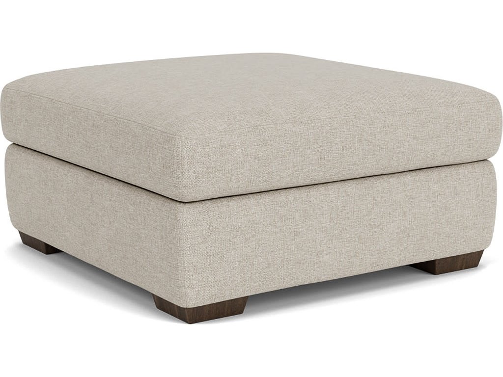 Collins Fabric Square Cocktail Ottoman - main image