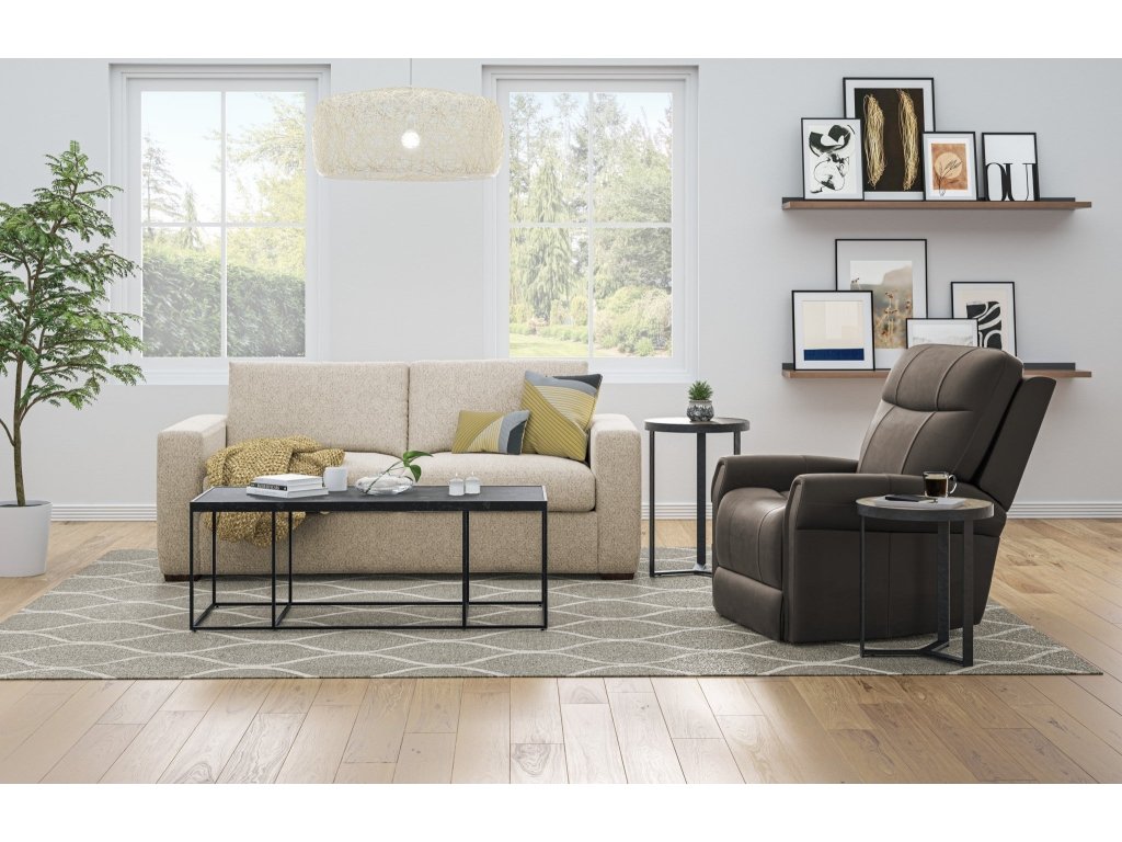 Collins Fabric Two-Cushion Sofa - image 4