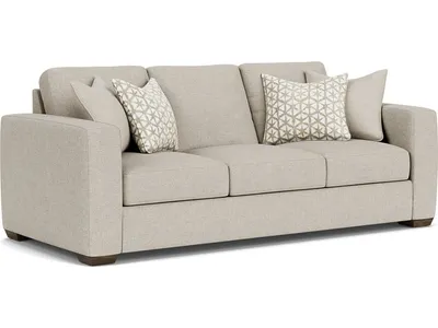 Collins Fabric Three-Cushion Sofa