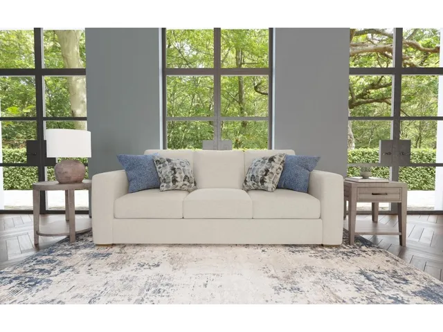 Collins Fabric Three-Cushion Sofa