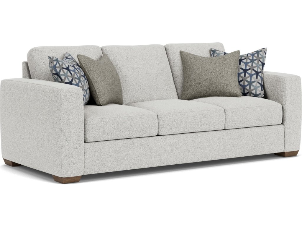 Collins Fabric Three-Cushion Sofa - image 5