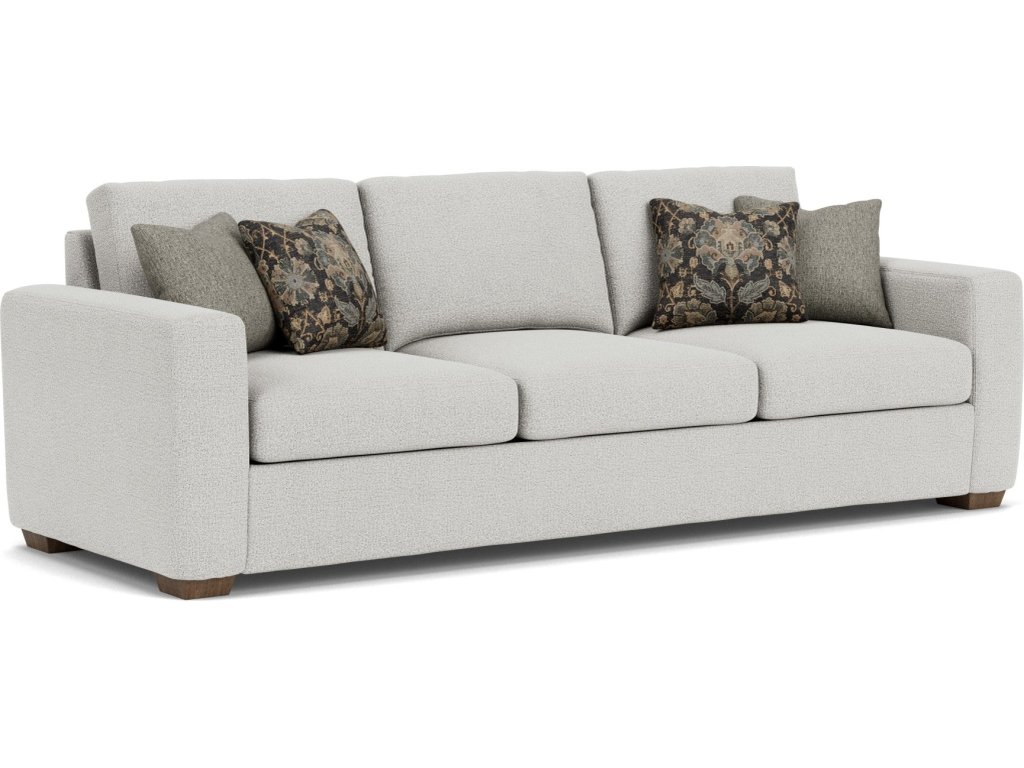 Collins Fabric Large Three-Cushion Sofa - main image