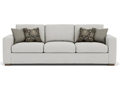 Collins Fabric Large Three-Cushion Sofa - Alternative View