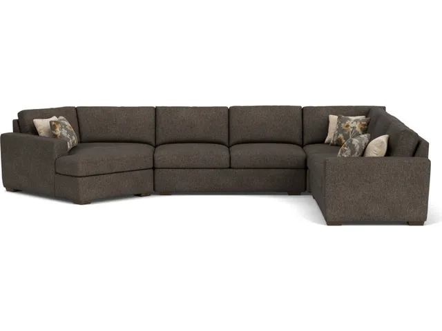 Collins Fabric Sectional - Alternative View