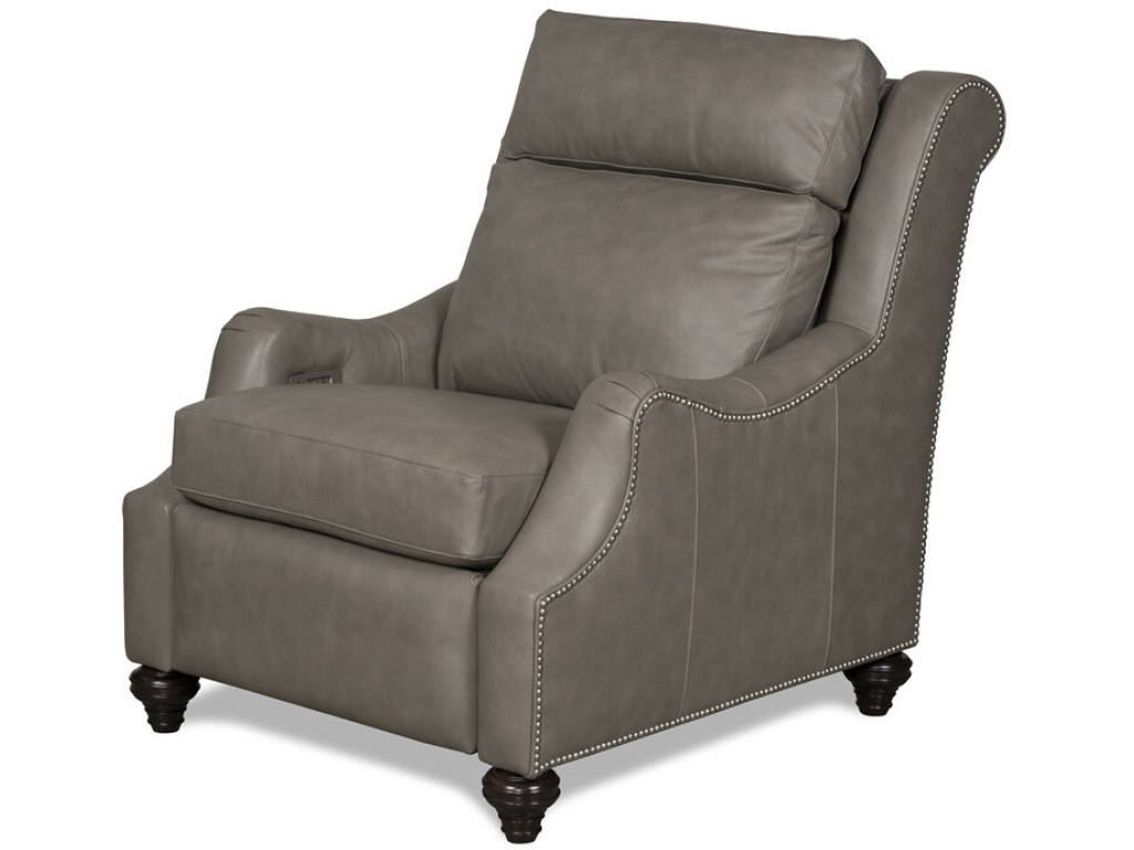 Mckinley Leather Julian Recliner, primary thumbnail