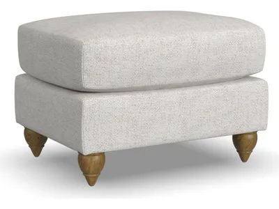 Veda Fabric Ottoman