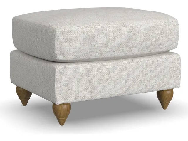 Veda Fabric Ottoman