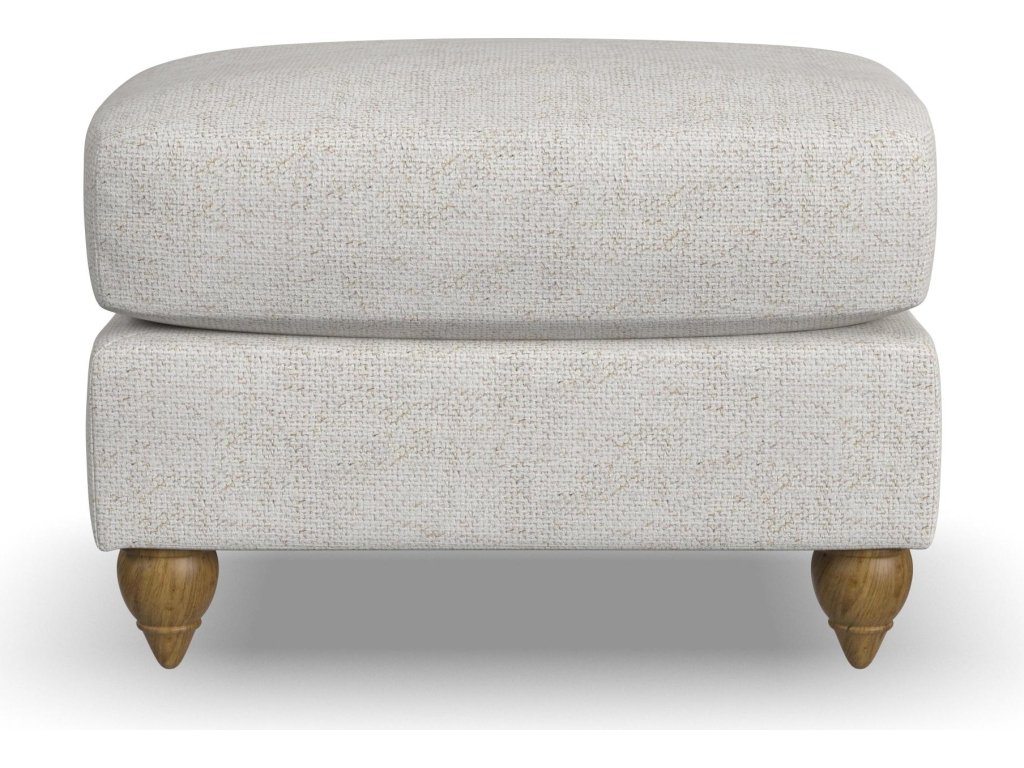 Veda Fabric Ottoman - image 2