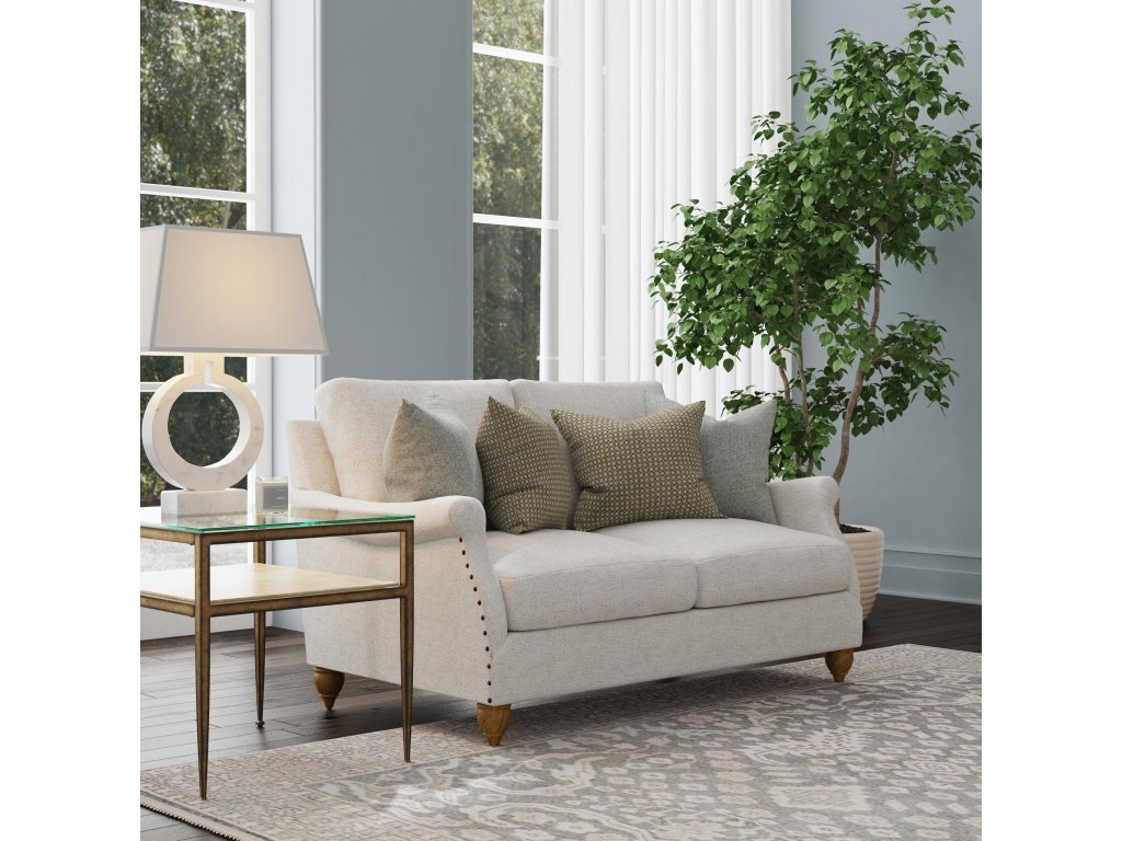 Veda Fabric Loveseat - image 1
