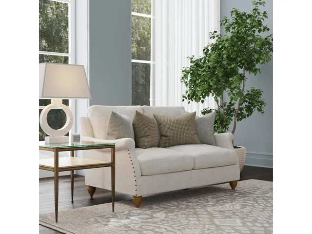 Veda Fabric Loveseat - Alternative View