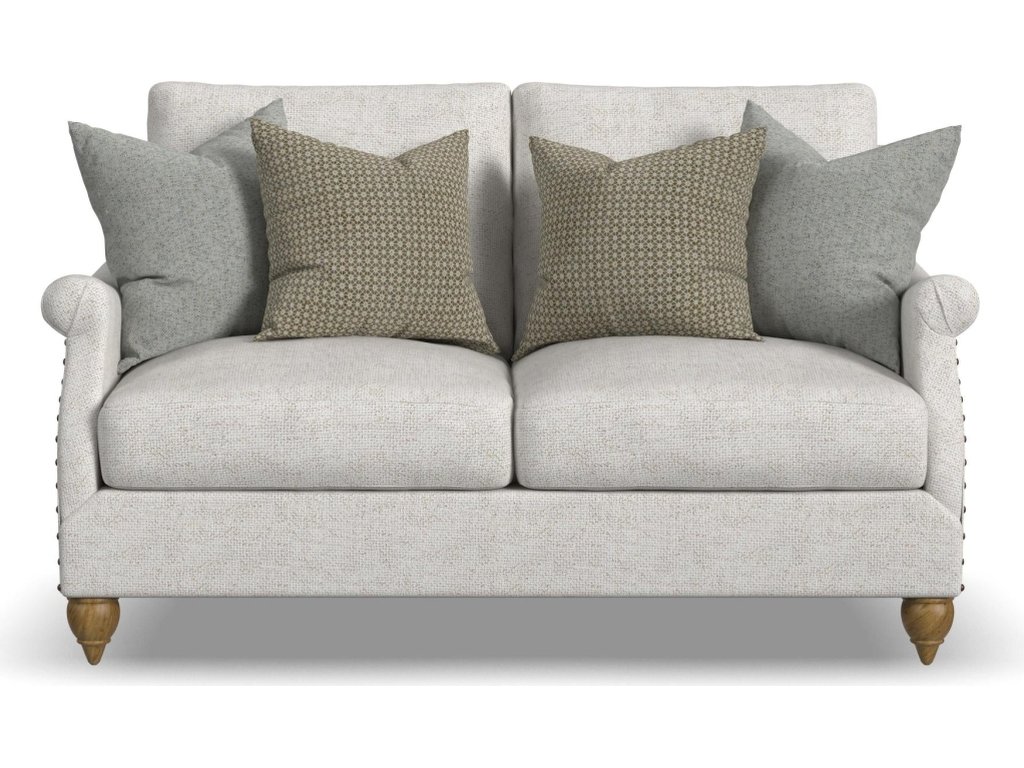 Veda Fabric Loveseat - image 2