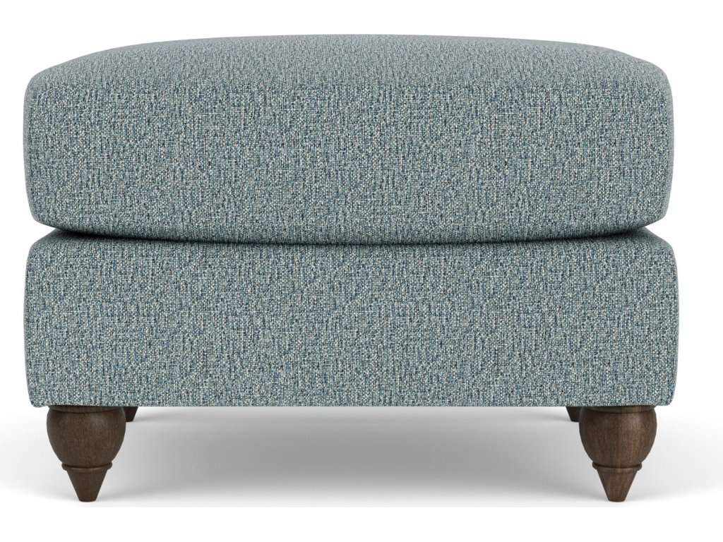Veda Fabric Ottoman - image 1