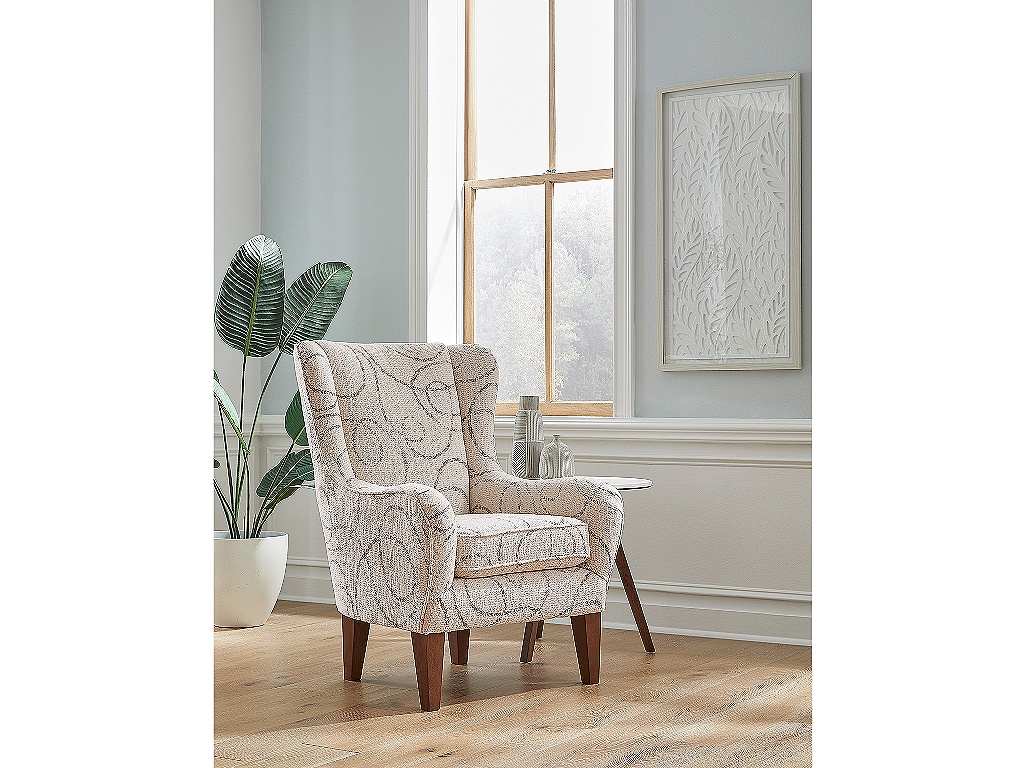 Lorette Wing Back Chair - image 8